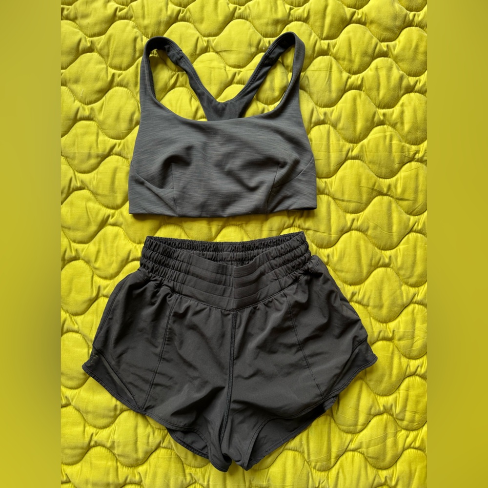 Lululemon Sports Bra and Shorts Bundle